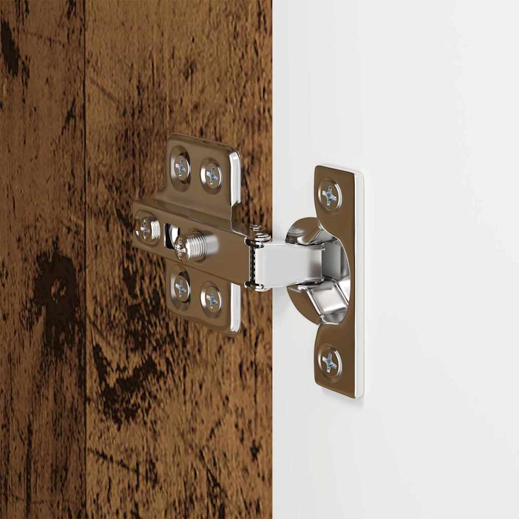 vidaXL Ντουλάπι Τηλεόρασης Τοίχου Παλιό Ξύλο 59,5 x 31 x 100 εκ.