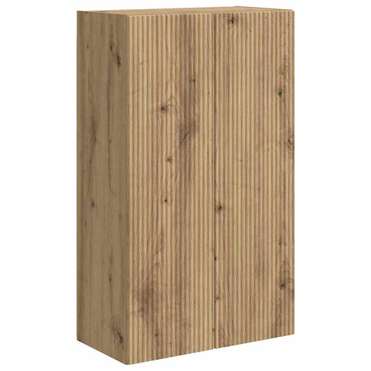 vidaXL Ντουλάπι Τηλεόρασης Τοίχου Artisan Oak 59,5 x 31 x 100 εκ.
