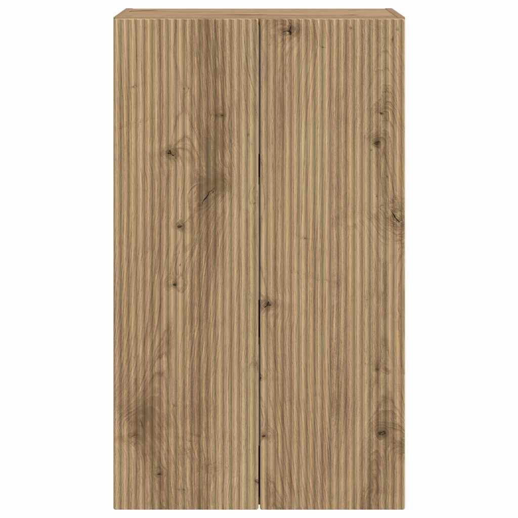vidaXL Ντουλάπι Τηλεόρασης Τοίχου Artisan Oak 59,5 x 31 x 100 εκ.