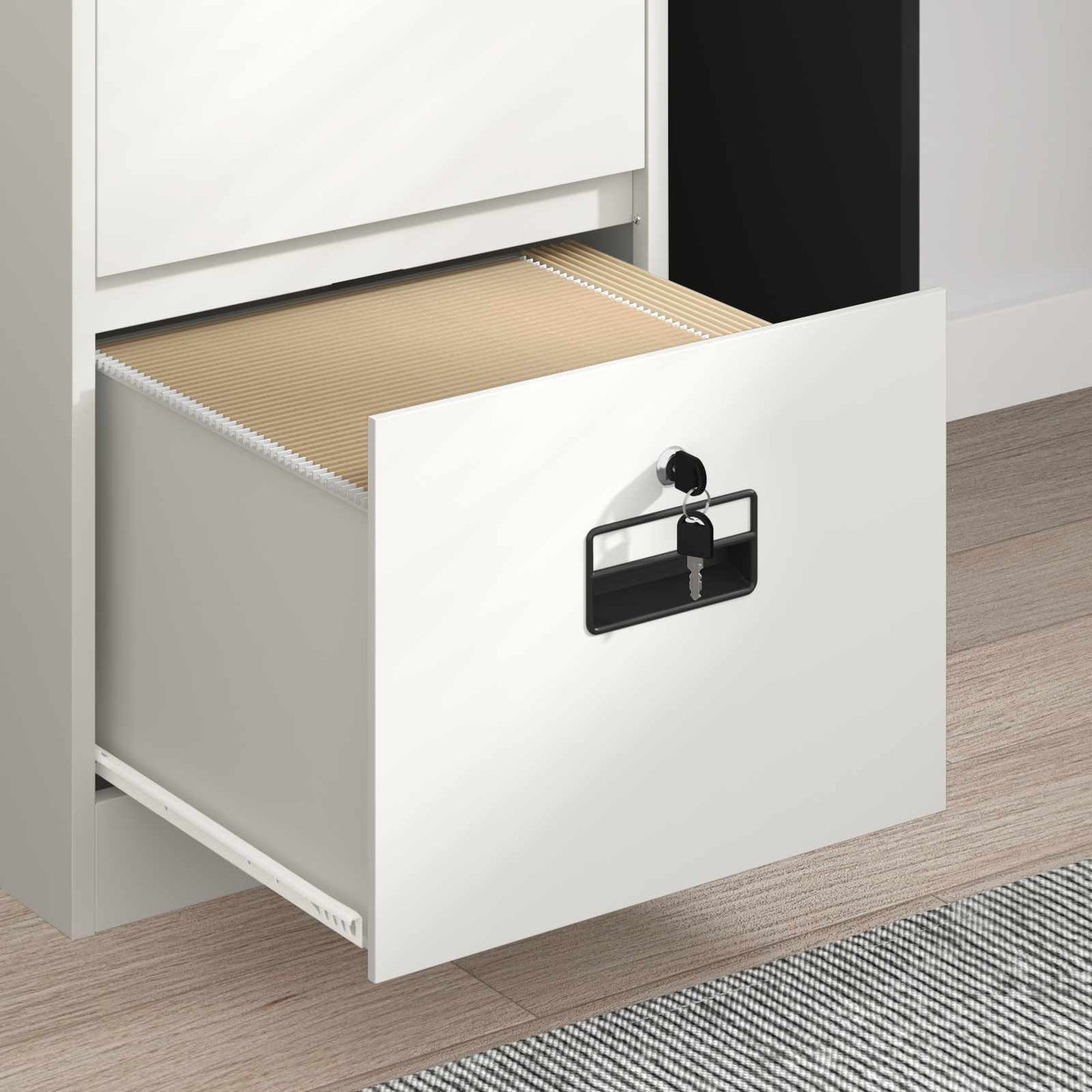 vidaXL Ντουλάπα Αρχείων με συρτάρι Ελιά Πράσινη 44 x 50 x 106.5 εκ