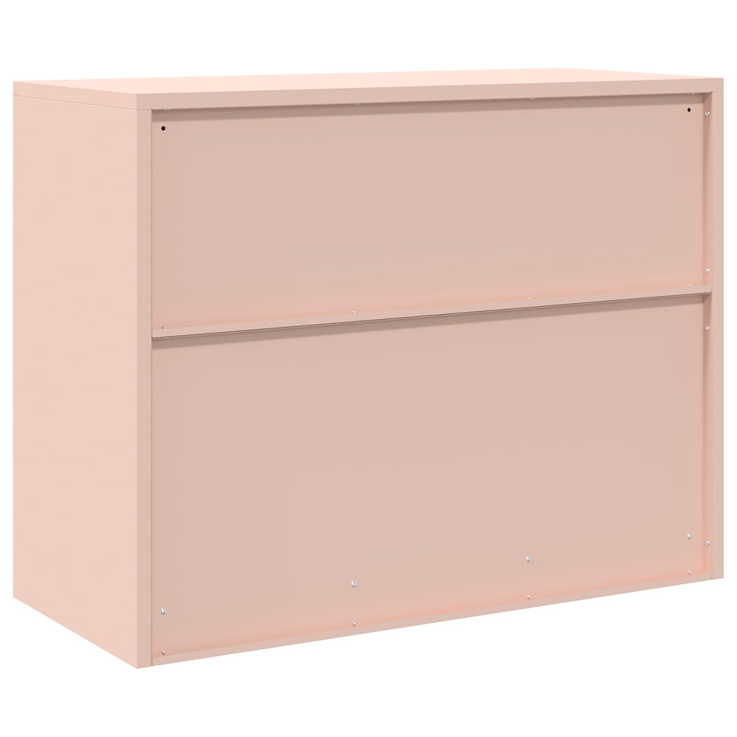vidaXL Ντουλάπι αποθήκευσης Ροζ 90 x 40 x 70 cm Ατσάλι