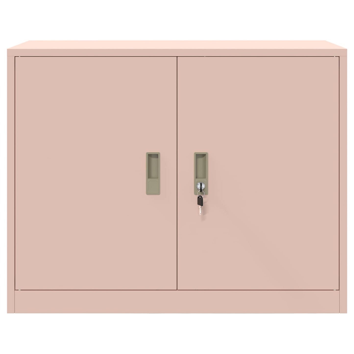 vidaXL Ντουλάπι αποθήκευσης Ροζ 90 x 40 x 70 cm Ατσάλι