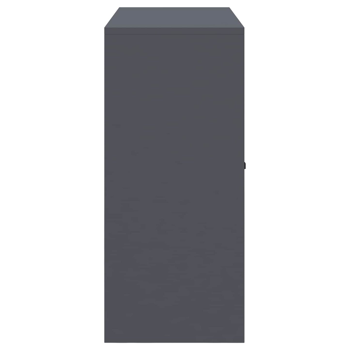 vidaXL Ντουλάπι αποθήκευσης Ανθρακί 90 x 40 x 90 cm Ατσάλι