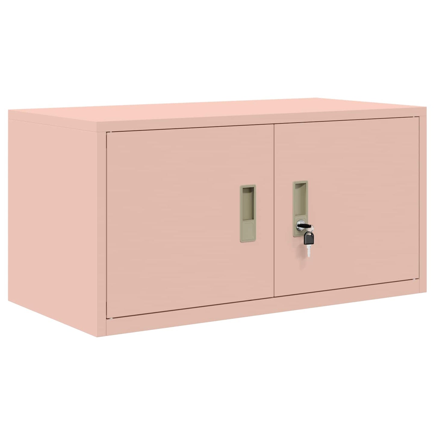 vidaXL Ντουλάπι αποθήκευσης Ροζ 80 x 40 x 40 cm Ατσάλι