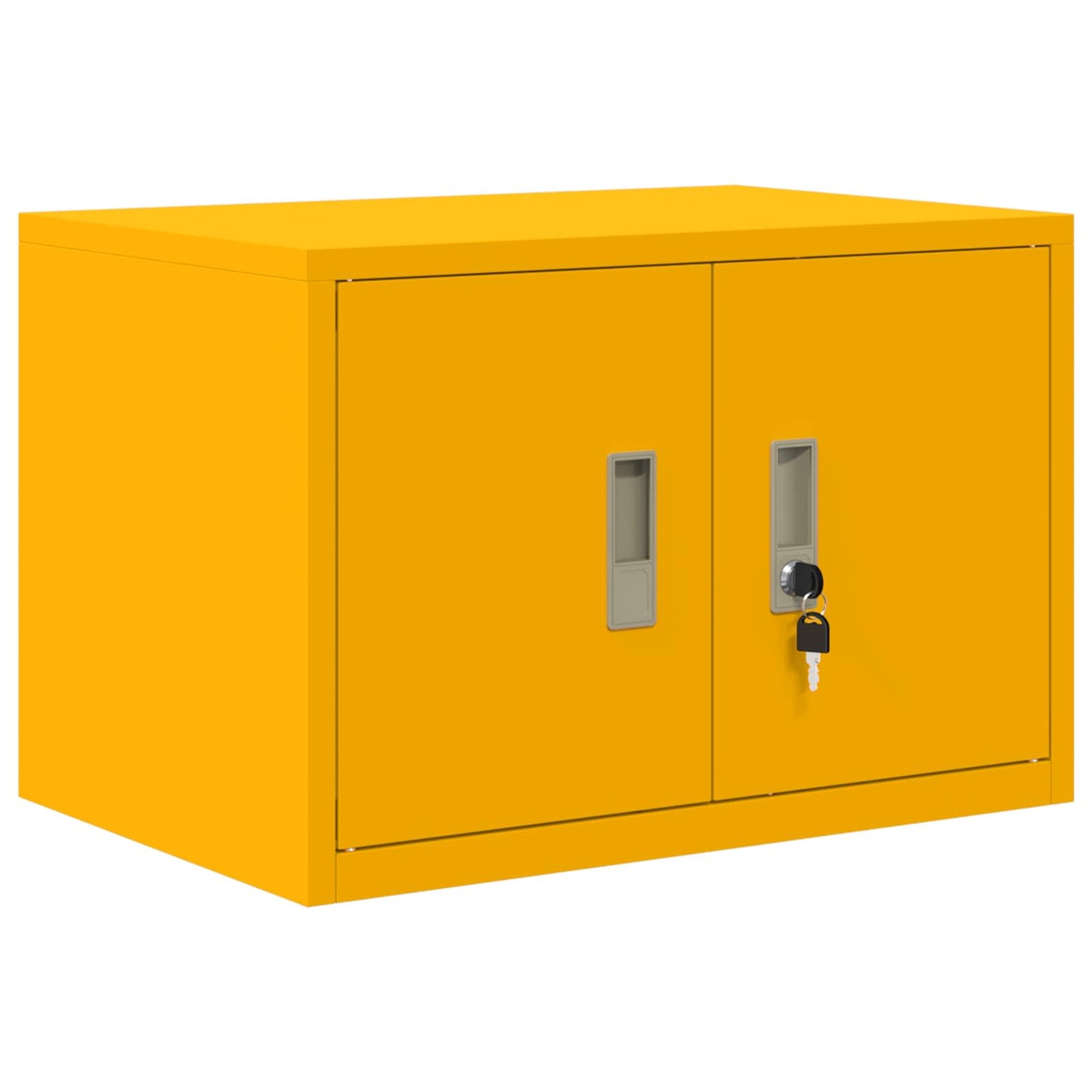 vidaXL Ντουλάπι αποθήκευσης Χαμομηλί κίτρινο 60 x 40 x 40 εκ. Ατσάλι