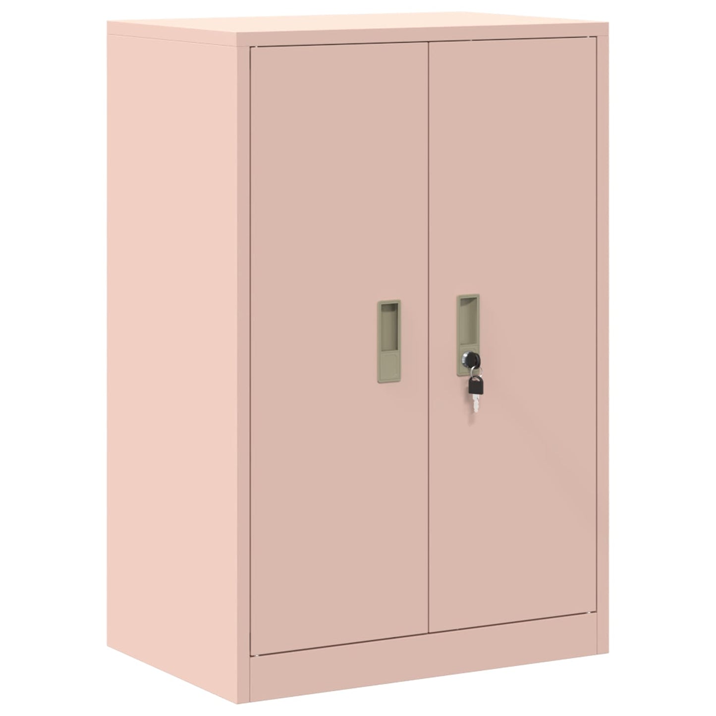 vidaXL Ντουλάπι αποθήκευσης Ροζ 60 x 40 x 90 cm Ατσάλι