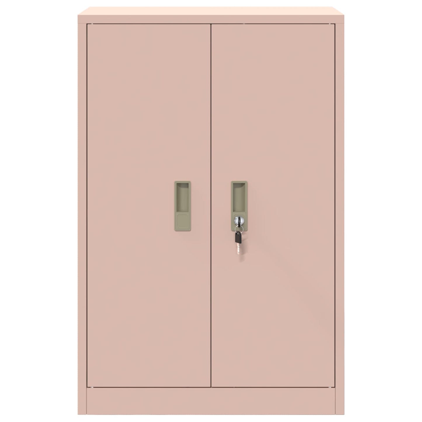vidaXL Ντουλάπι αποθήκευσης Ροζ 60 x 40 x 90 cm Ατσάλι