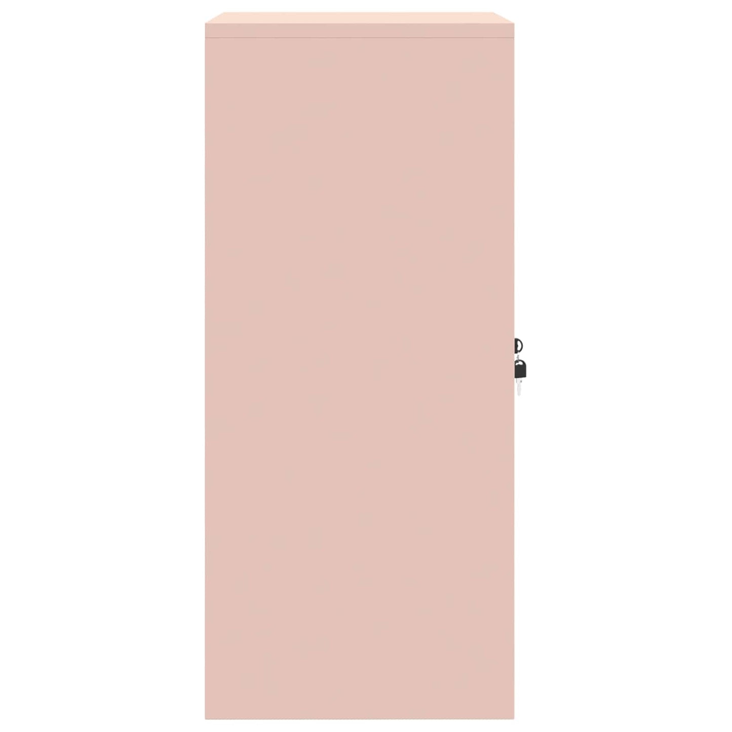 vidaXL Ντουλάπι αποθήκευσης Ροζ 60 x 40 x 90 cm Ατσάλι