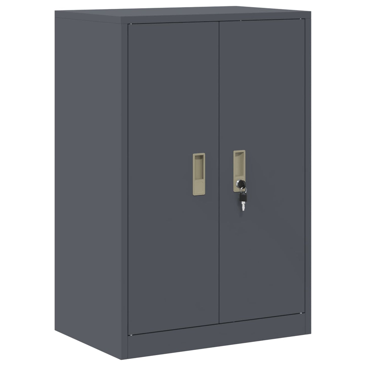 vidaXL Ντουλάπι αποθήκευσης Ανθρακί 60 x 40 x 90 cm Ατσάλι