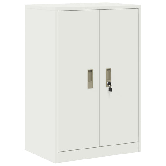 vidaXL Ντουλάπι αποθήκευσης Λευκός 60 x 40 x 90 cm Ατσάλι