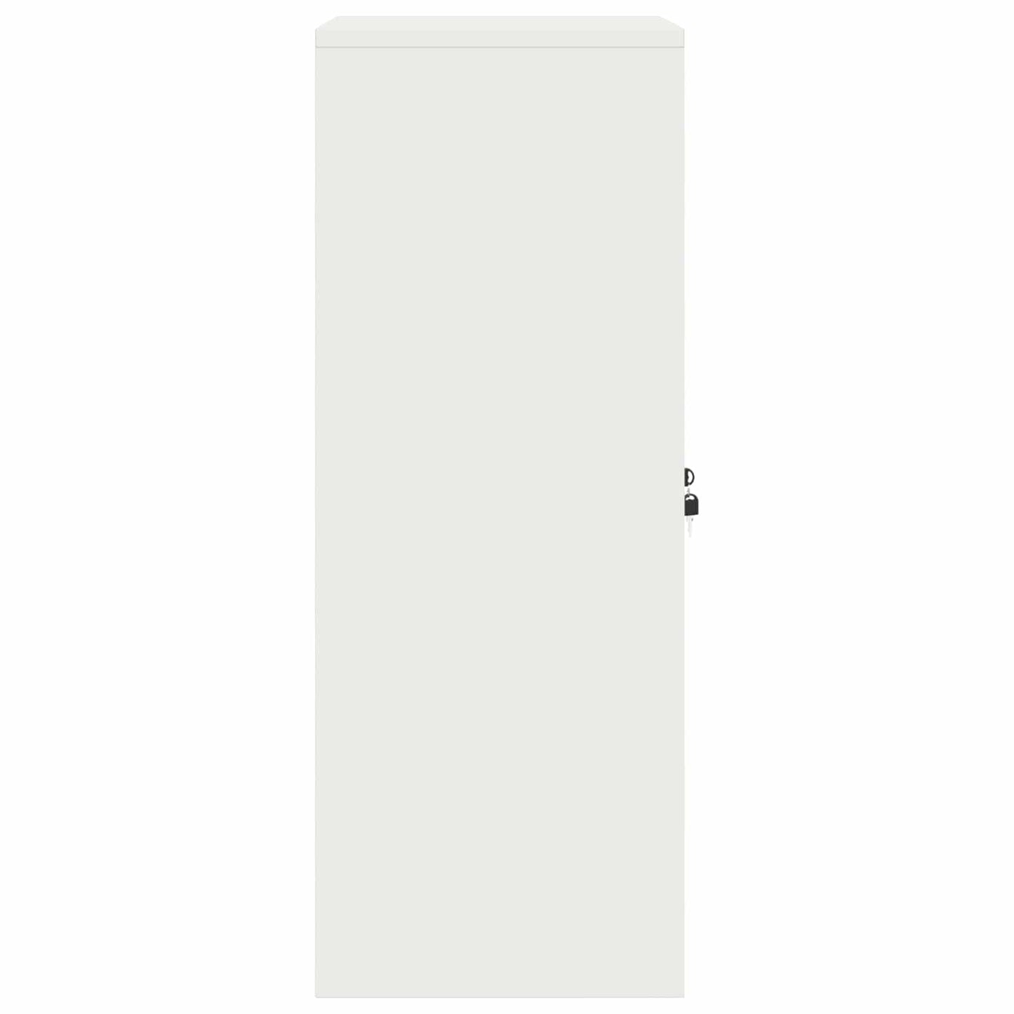 vidaXL Ντουλάπι αποθήκευσης Λευκός 60 x 40 x 105 εκ Ατσάλι