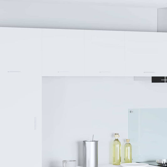 vidaXL Κρεμαστό ντουλάπι με ράφι Επιτοίχιο Riga Λευκό 40 x 31 x 40 εκ.