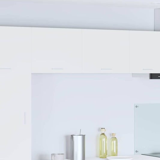 vidaXL Κρεμαστό ντουλάπι με ράφι Riga 2 pcs Λευκό 50 x 31 x 40 εκ.