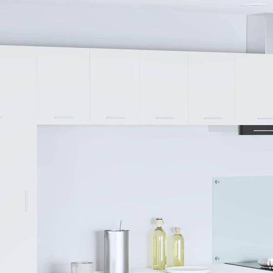 vidaXL Κρεμαστό ντουλάπι Riga Λευκό 60 x 31 x 40 εκ Επεξεργασμένο ξύλο