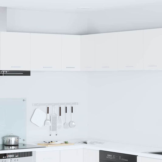 vidaXL Κρεμαστό ντουλάπι Λευκό 57 x 57 x 40 εκ. Επεξεργασμένο Ξύλο