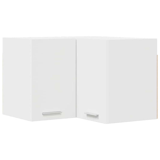 vidaXL Κρεμαστό ντουλάπι Λευκό 57 x 57 x 40 εκ. Επεξεργασμένο Ξύλο