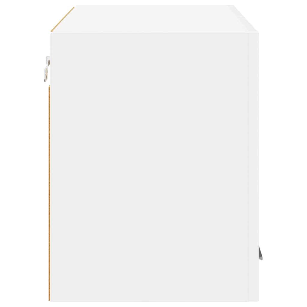 vidaXL Κρεμαστό ντουλάπι Riga Λευκό 80 x 31 x 40 εκ Επεξεργασμένο ξύλο