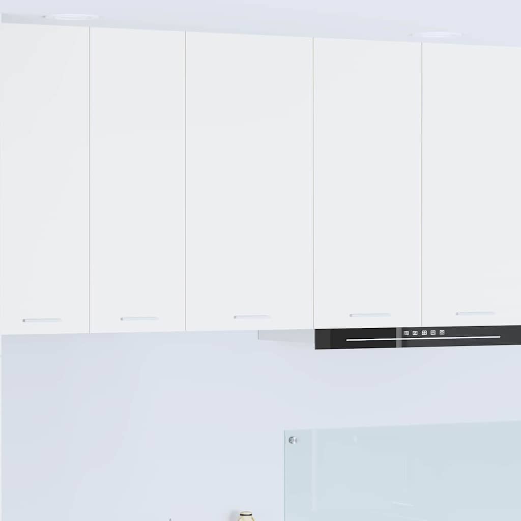 vidaXL Κρεμαστό ντουλάπι με ράφι Επιτοίχιο Riga Λευκό 40 x 31 x 80 εκ.