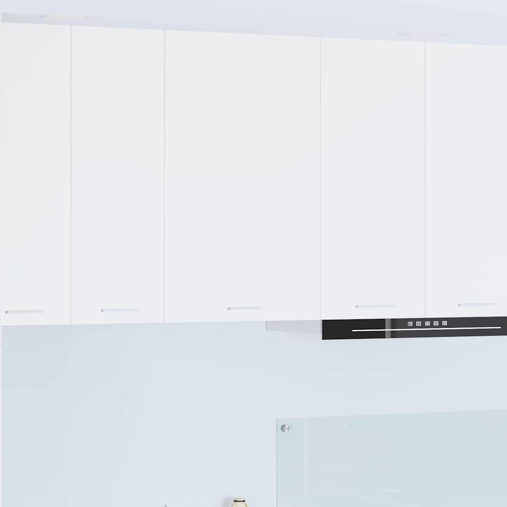 vidaXL Κρεμαστό ντουλάπι με ράφι Επιτοίχιο Riga Λευκό 50 x 31 x 80 εκ.