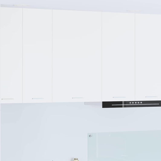 vidaXL Κρεμαστό ντουλάπι με ράφι Επιτοίχιο Riga Λευκό 50 x 31 x 80 εκ.