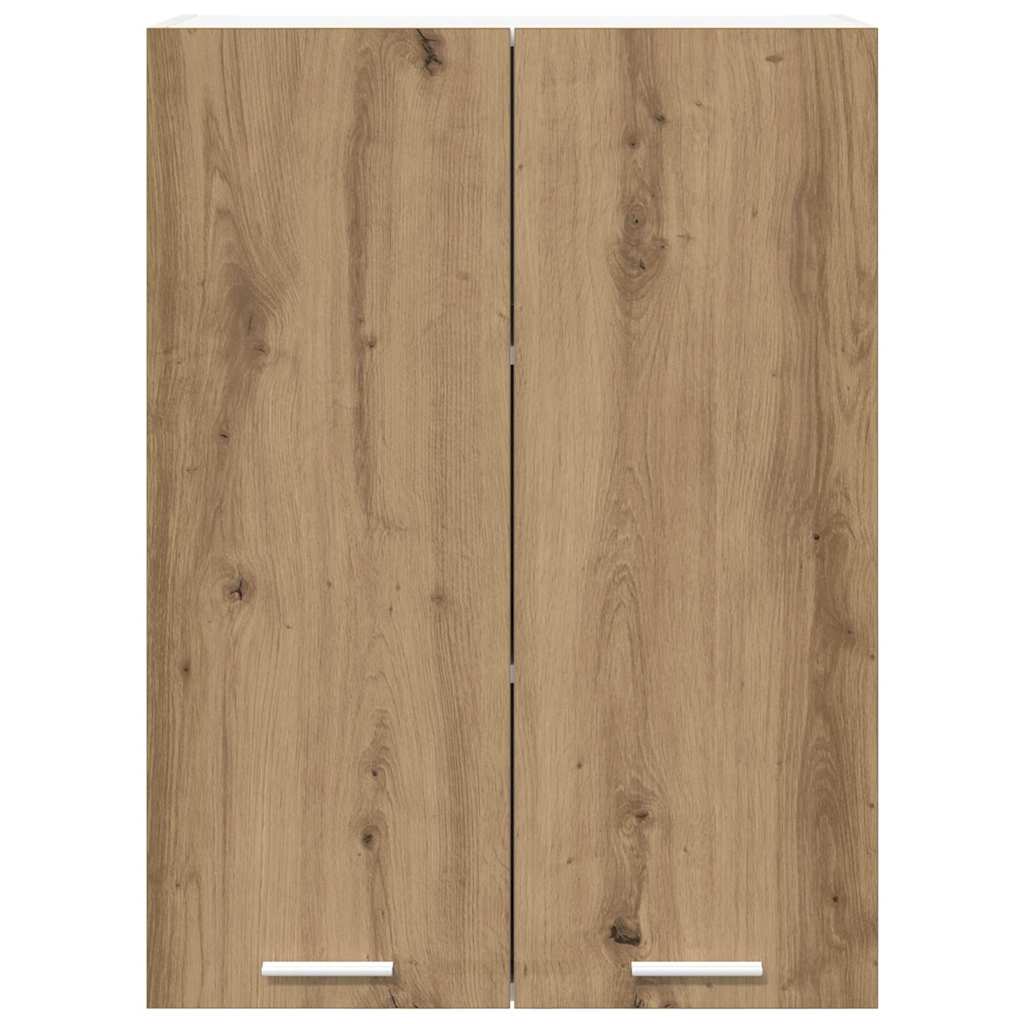 vidaXL Κρεμαστό ντουλάπι με ράφι Riga Artisan Oak 60 x 31 x 80 εκ.