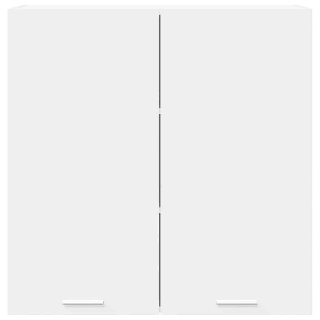 vidaXL Κρεμαστό ντουλάπι με ράφι Επιτοίχιο Riga Λευκό 80 x 31 x 80 εκ.