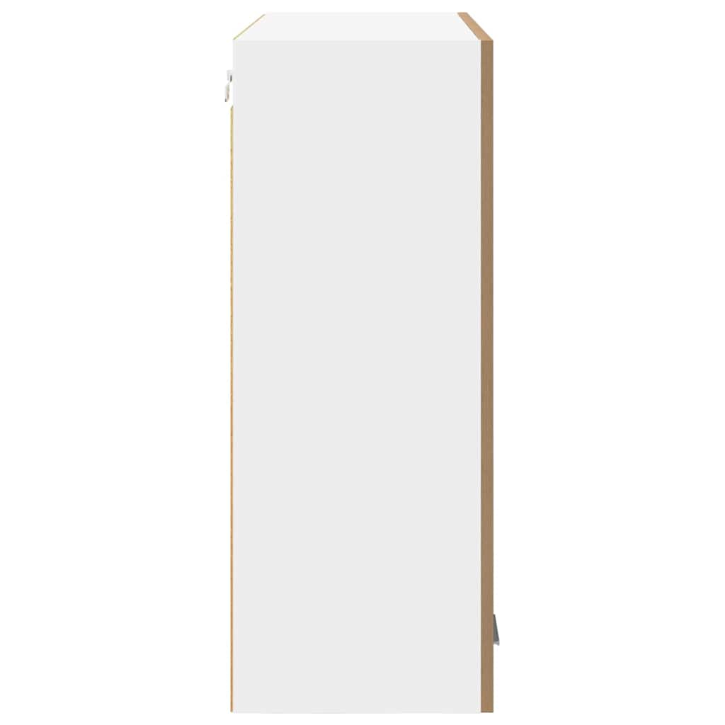 vidaXL Κρεμαστό ντουλάπι με ράφι Riga Artisan Oak 80 x 31 x 80 εκ.