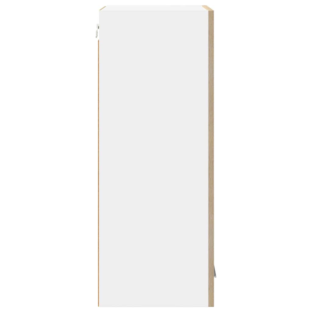 vidaXL Κρεμαστό ντουλάπι Riga 2 pcs Δρύς Sonoma 40 x 31 x 80 εκ.