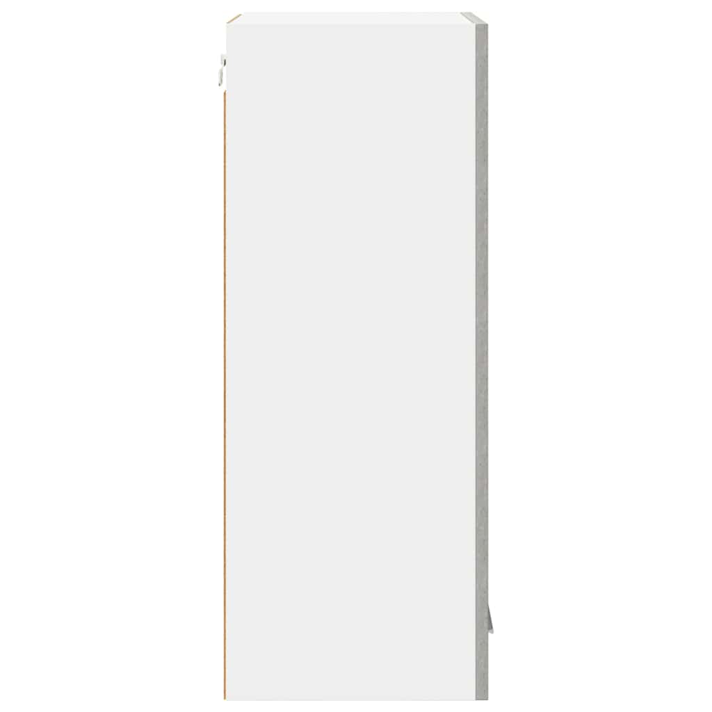 vidaXL Κρεμαστό ντουλάπι Riga 2 pcs Σκυρόδεμα Γκρι 40 x 31 x 80 εκ.