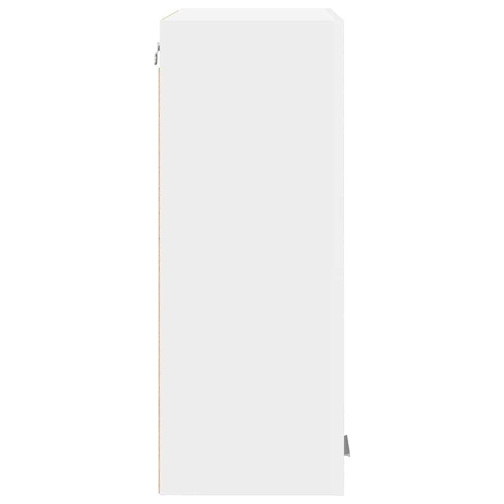 vidaXL Κρεμαστό ντουλάπι με ράφι Επιτοίχιο Riga Λευκό 60 x 31 x 80 εκ.