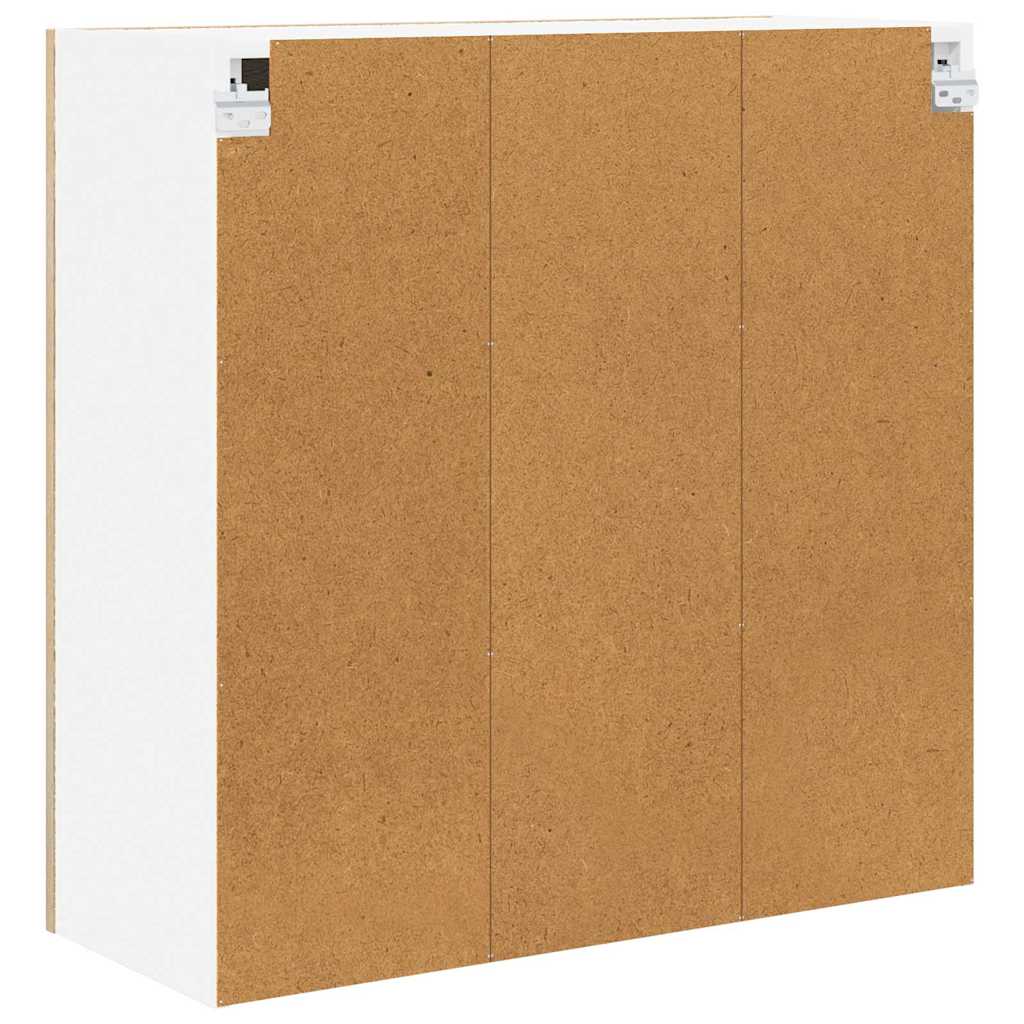 vidaXL Κρεμαστό ντουλάπι με ράφι Riga Δρύς Sonoma 80 x 31 x 80 εκ.