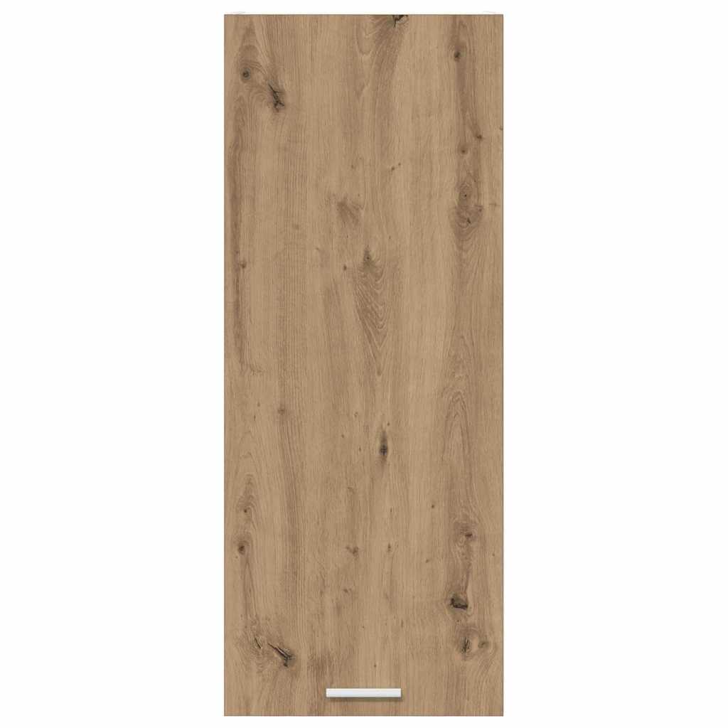 vidaXL Κρεμαστό ντουλάπι με ράφι Riga Artisan Oak 40 x 31 x 100 εκ.