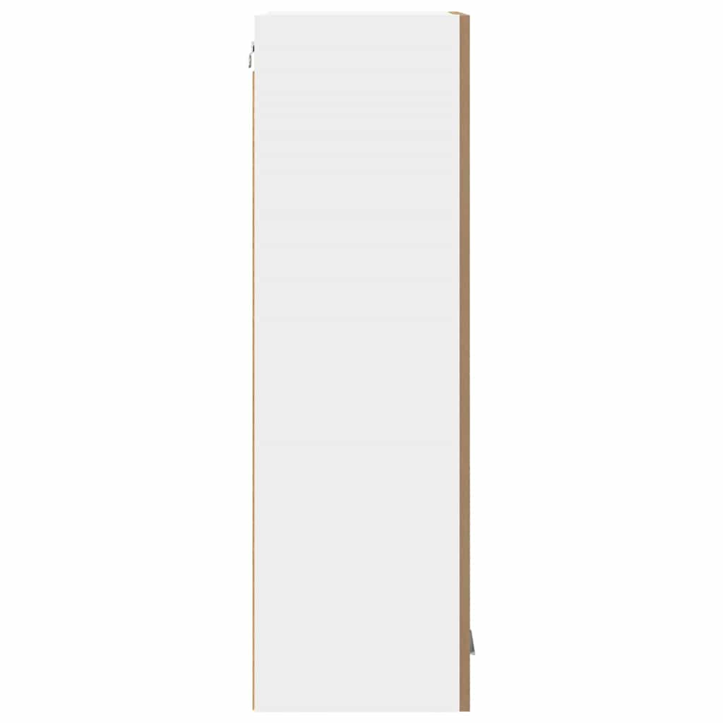 vidaXL Κρεμαστό ντουλάπι με ράφι Riga Artisan Oak 40 x 31 x 100 εκ.