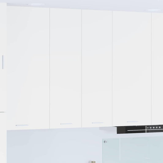 vidaXL Κρεμαστό ντουλάπι Λευκό 60 x 31 x 100 εκ. Επεξεργασμένο Ξύλο