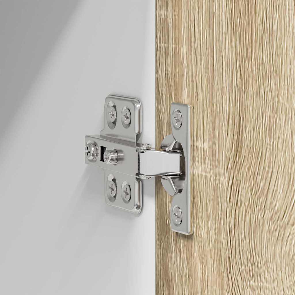 vidaXL Κρεμαστό ντουλάπι με ράφι Riga Δρύς Sonoma 60 x 31 x 100 εκ.