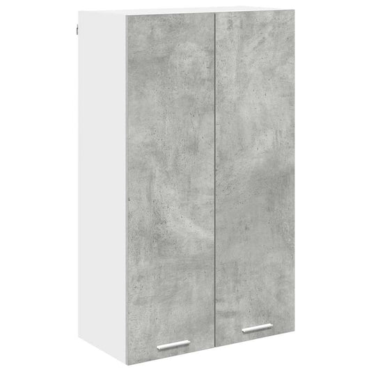 vidaXL Κρεμαστό ντουλάπι Σκυρόδεμα Γκρι 60 x 31 x 100 εκ.