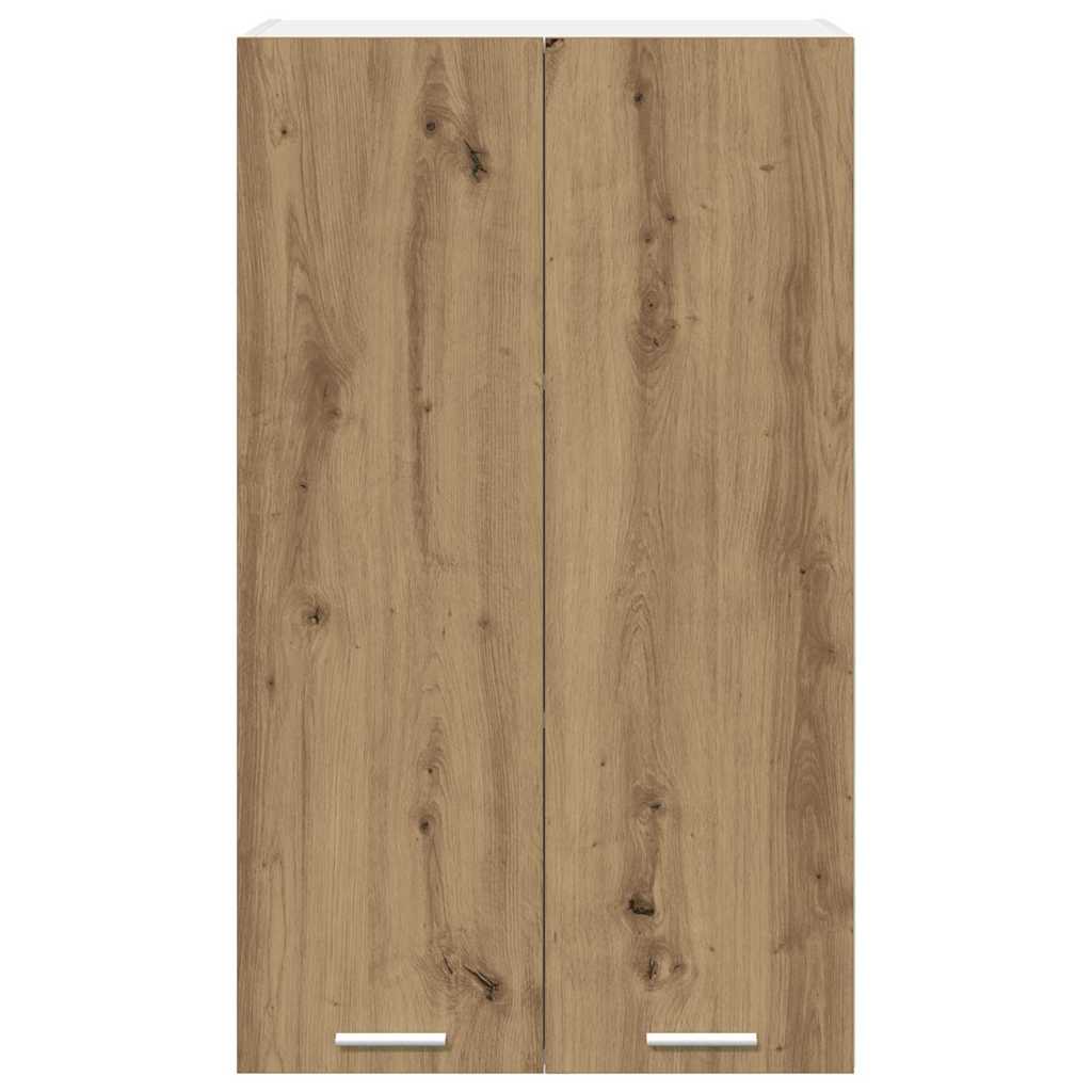 vidaXL Κρεμαστό ντουλάπι με ράφι Riga Artisan Oak 60 x 31 x 100 εκ.