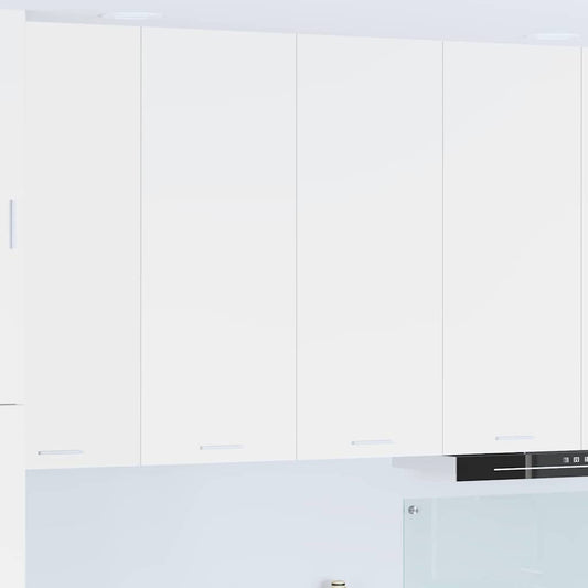 vidaXL Κρεμαστό ντουλάπι Λευκό 80 x 31 x 100 εκ. Επεξεργασμένο Ξύλο