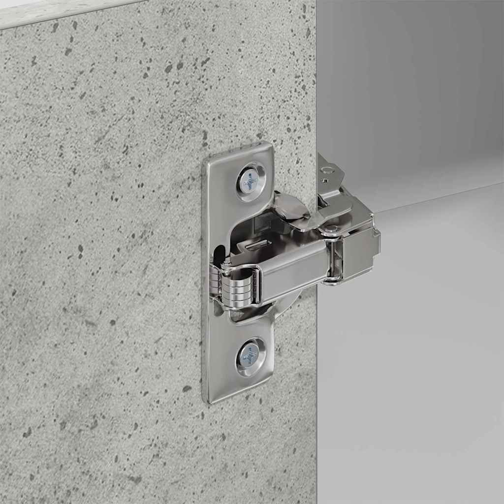 vidaXL Κρεμαστό ντουλάπι Riga Σομόνα Δρυς και Λευκό 57 x 57 x 100 εκ.