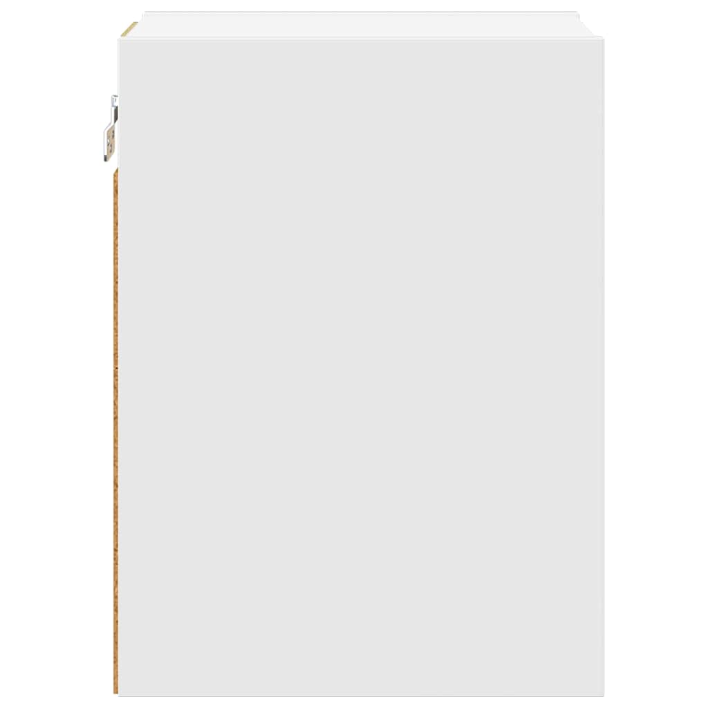 vidaXL Κρεμαστό ντουλάπι με ράφι Riga Λευκό 20 x 29,5 x 40 εκ.