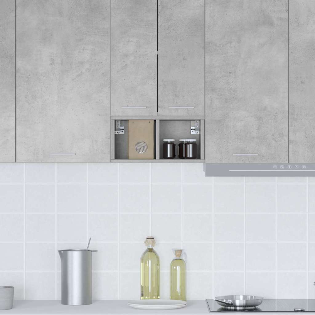 vidaXL Κρεμαστό ντουλάπι Riga Σκυρόδεμα Γκρι 20 x 29,5 x 40 εκ.