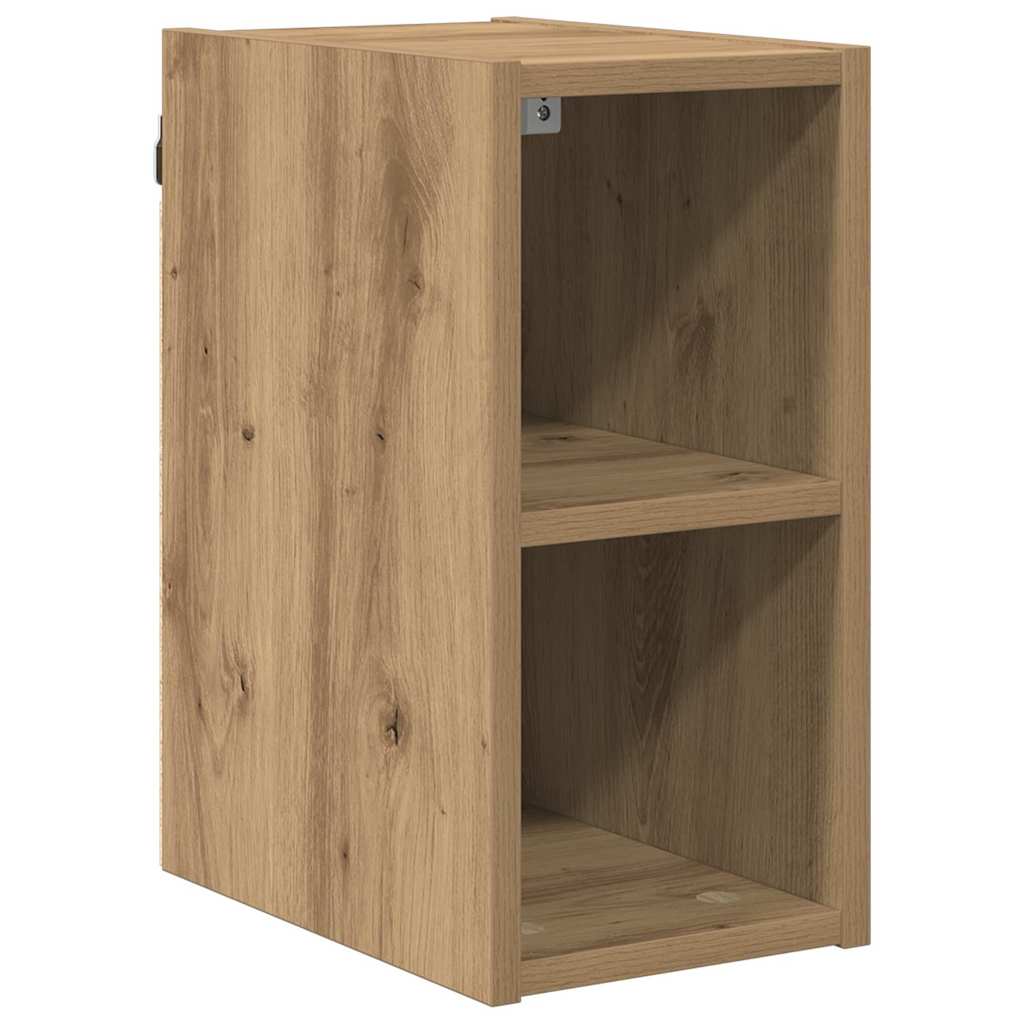 vidaXL Κρεμαστό ντουλάπι με ράφι Riga Artisan Oak 20 x 29,5 x 40 εκ.