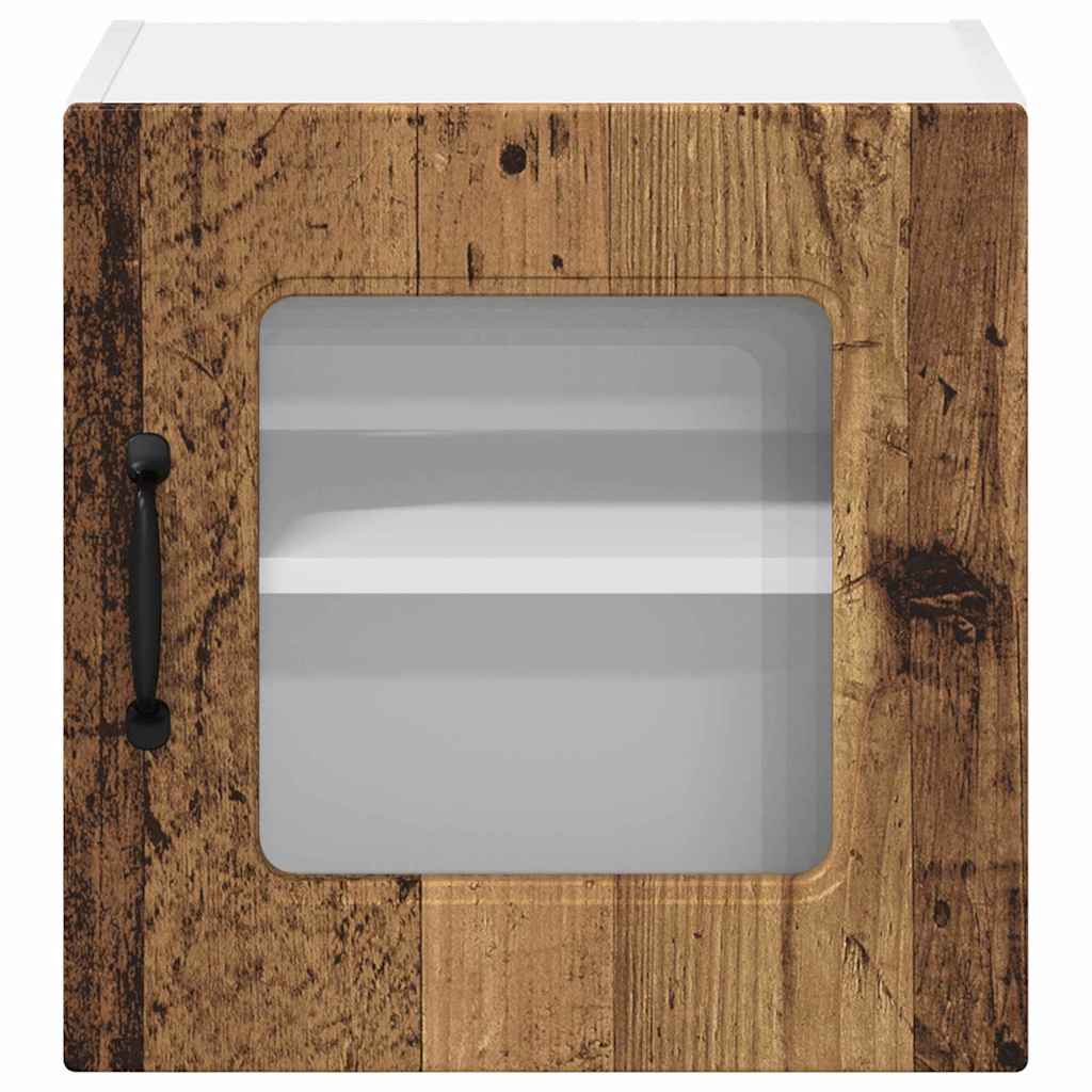 vidaXL Κρεμαστό ντουλάπι κουζίνας 2 pcs Παλιό Ξύλο 40 x 31 x 40 εκ.