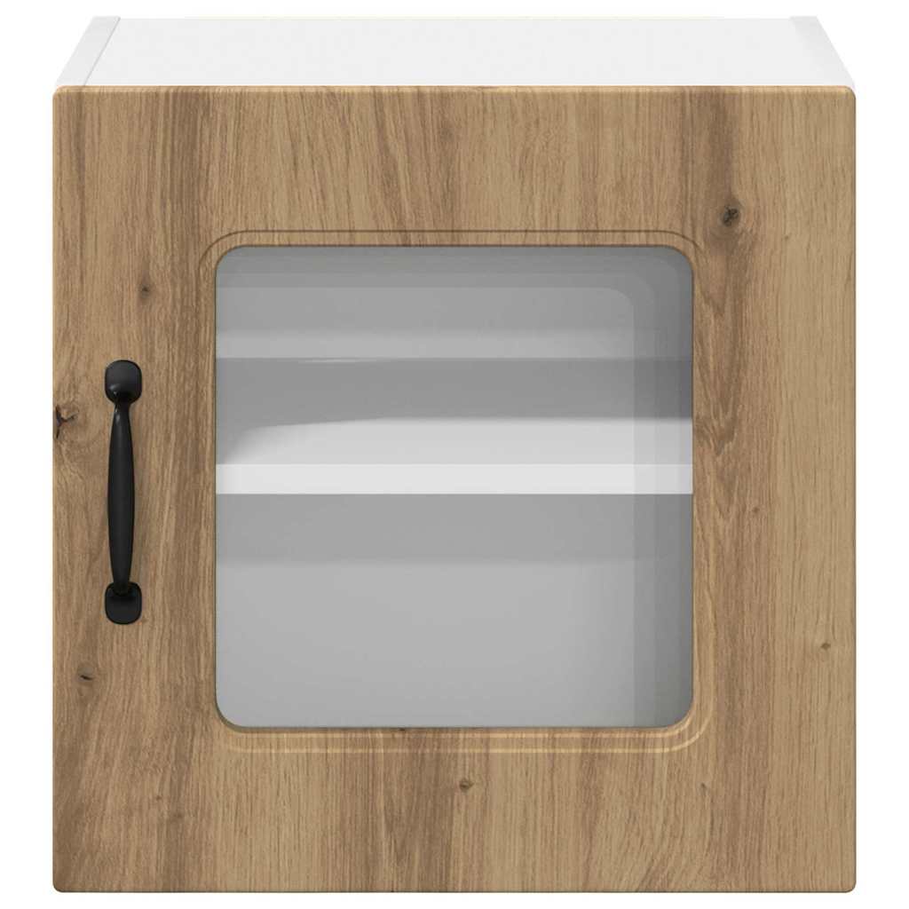 vidaXL Κρεμαστό ντουλάπι κουζίνας 2 pcs Artisan Oak 40 x 31 x 40 εκ.