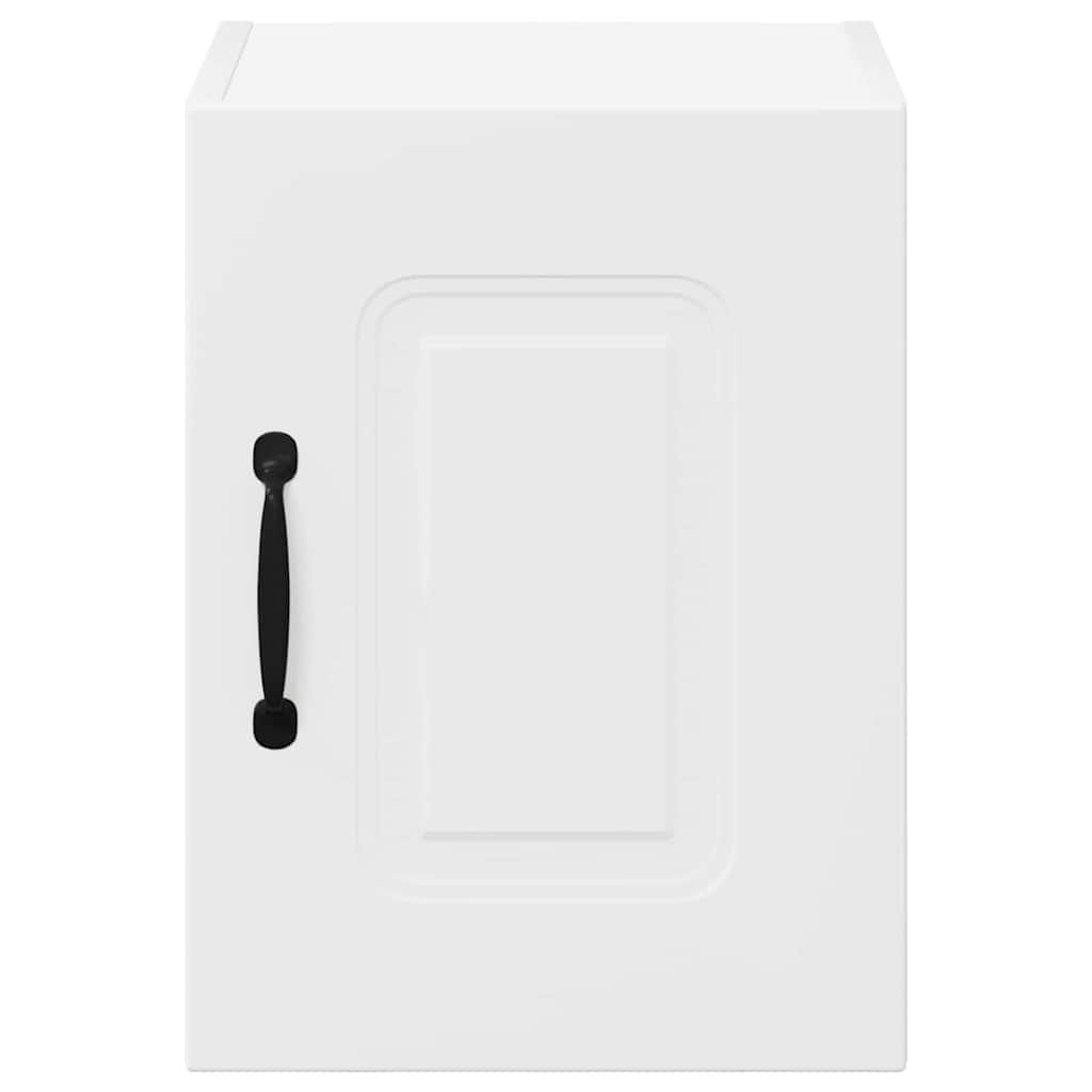 vidaXL Κρεμαστό ντουλάπι κουζίνας με ράφι 2 pcs Λευκό 30 x 31 x 40 εκ.