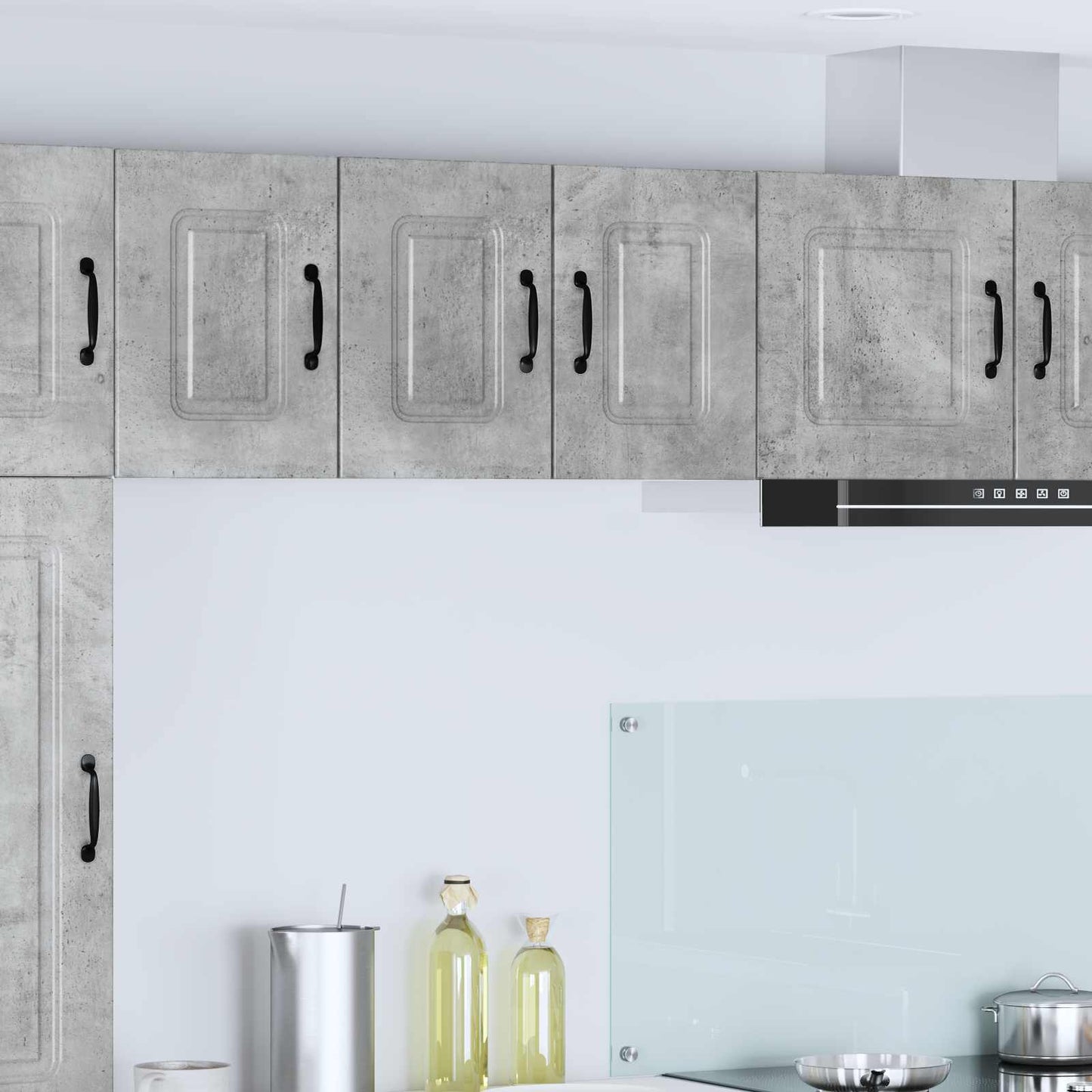 vidaXL Ντουλάπα Κουζίνας Kalmar 2 pcs Σκυρόδεμα Γκρι 30 x 31 x 40 εκ.