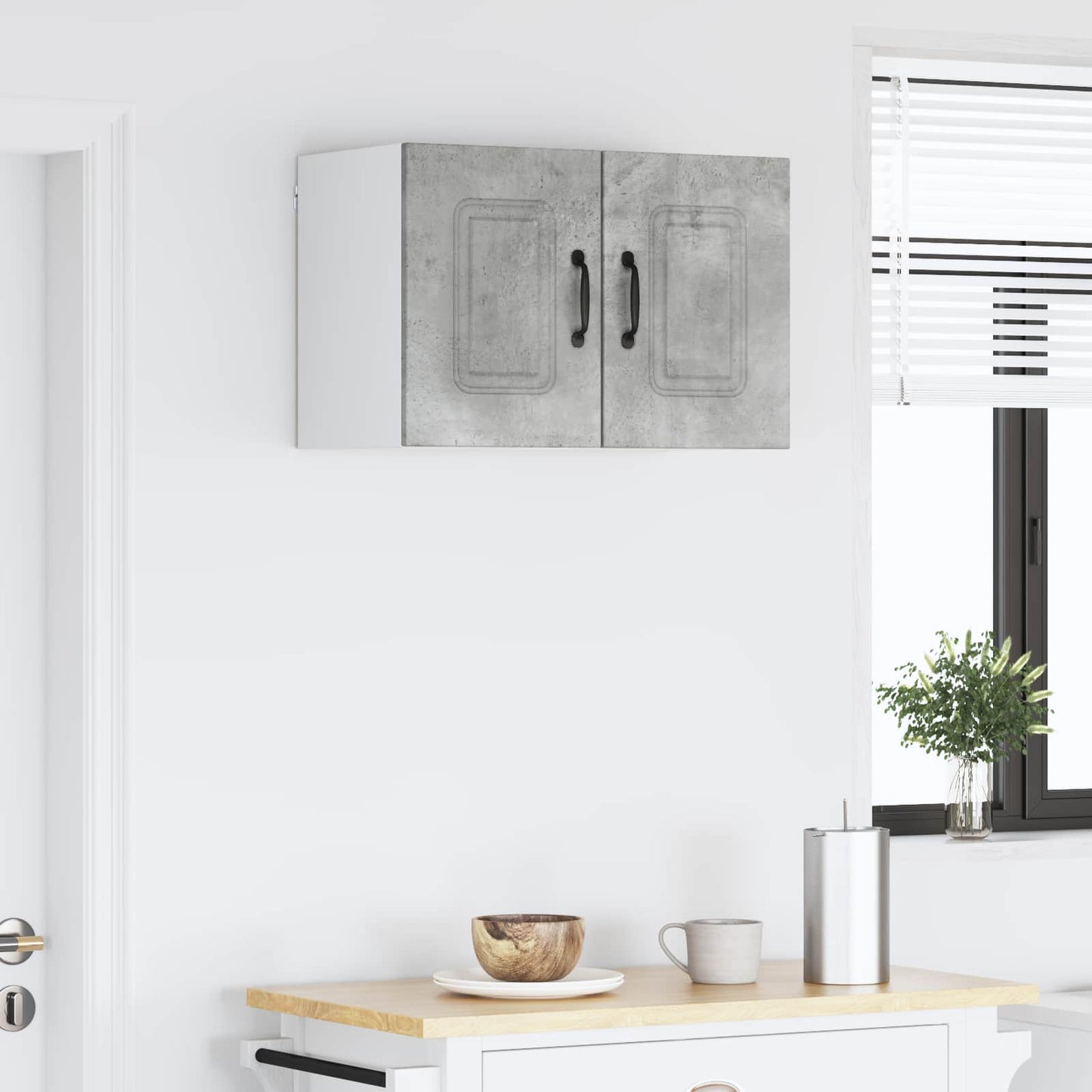 vidaXL Ντουλάπα Κουζίνας Kalmar 2 pcs Σκυρόδεμα Γκρι 30 x 31 x 40 εκ.