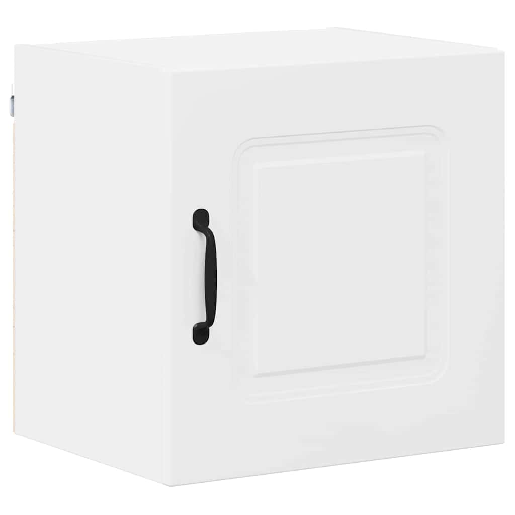 vidaXL Κρεμαστό ντουλάπι κουζίνας με ράφι Λευκό 40 x 31 x 40 εκ.