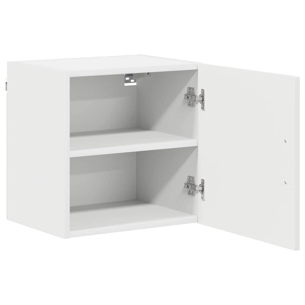 vidaXL Κρεμαστό ντουλάπι κουζίνας με ράφι 2 pcs Λευκό 40 x 31 x 40 εκ.