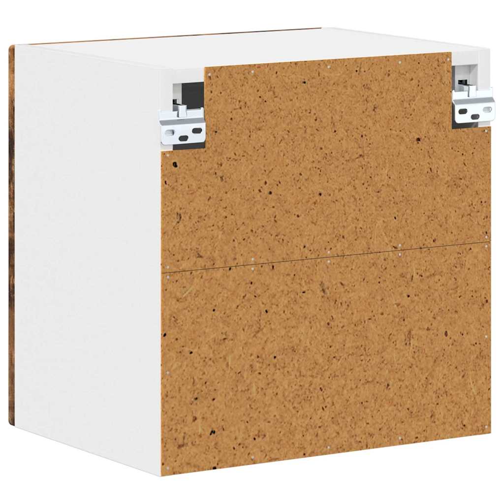 vidaXL Κρεμαστό ντουλάπι κουζίνας 2 pcs Καπνιστό Δρύς 40 x 31 x 40 εκ.